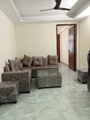Living Room in 1 BHK Builder Floor at Paryavaran Complex – for Rent