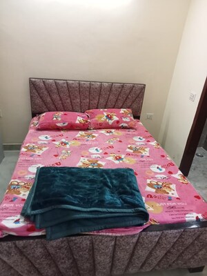 Bedroom in 1 BHK Builder Floor at Paryavaran Complex – for Rent