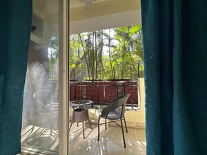 Balcony in Studio Apartment at Arpora – for Rent