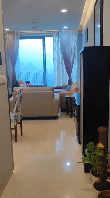 Living Room in 3 BHK Apartment at Mulund West – for Sale