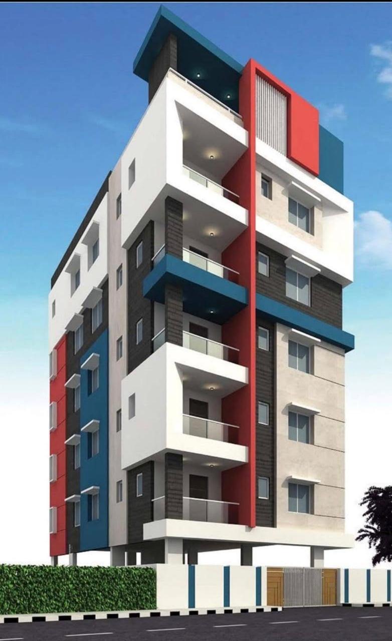 3 BHK + Pooja Room Apartment For Sale in Madhurawada
