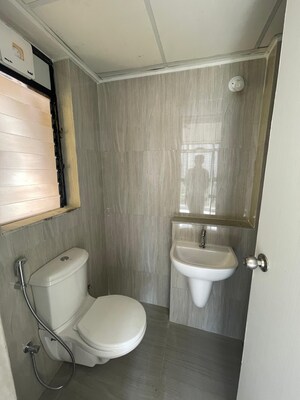 Bathroom in 1.5 BHK Apartment at Runwal Gardens Phase I, Dombivli East – for Sale