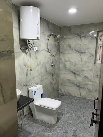 Bathroom in 3 BHK Apartment at Sector 3 Dwarka – for Rent