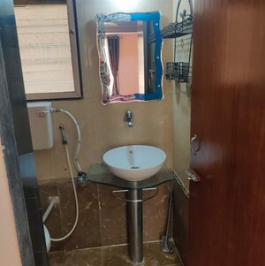 Bathroom in 2 BHK Apartment at Bhoomi Valley, Kandivali East – for Rent