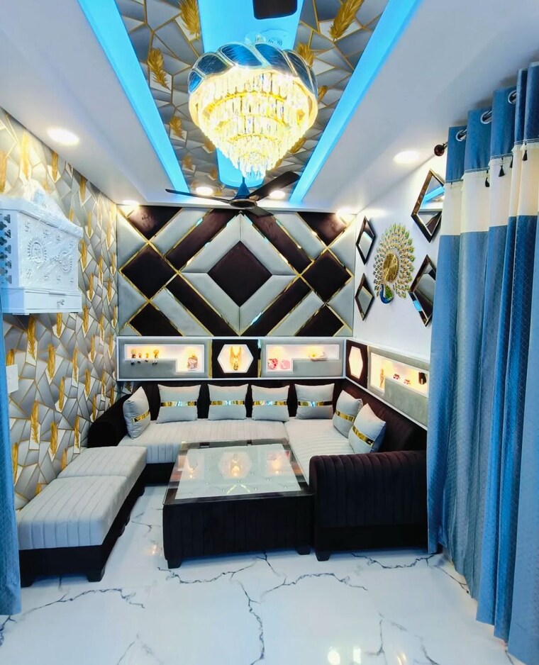Living Room, unity-the-amaryllis 3 Bedroom 1912 Sq.Ft. Apartment In Karol Bagh Delhi 9635422