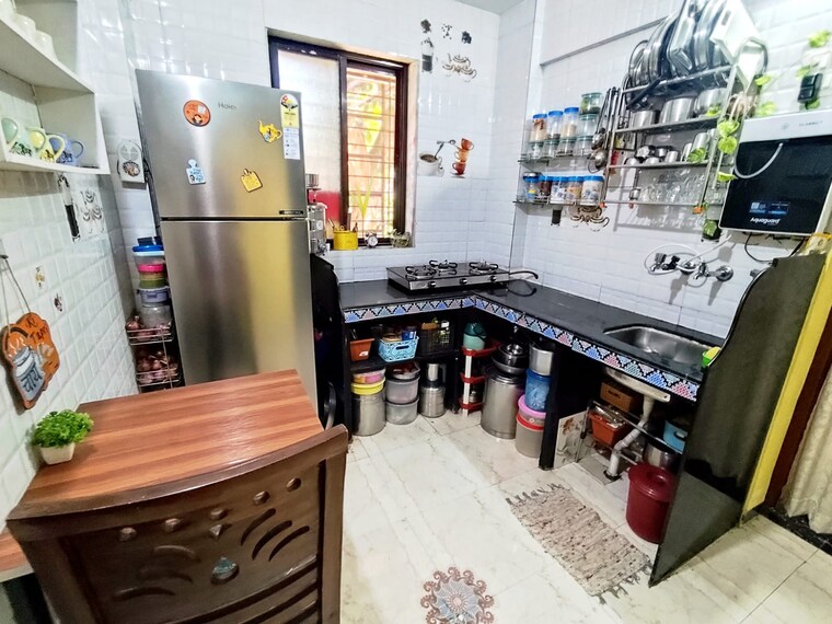 Kitchen, kalyan west 1 Bedroom 480 Sq.Ft. Apartment In Kalyan West Thane 9635658