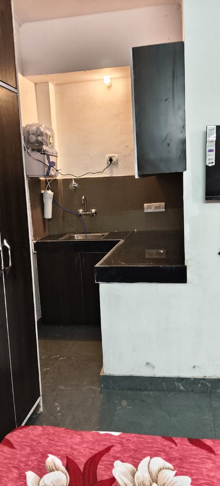 Kitchen, badshahpur 1 RK 500 Sq.Ft. Builder Floor In Badshahpur Gurgaon 9635739