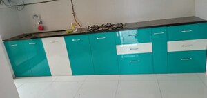 Kitchen in 3 BHK Apartment at Charholi Budruk – for Rent