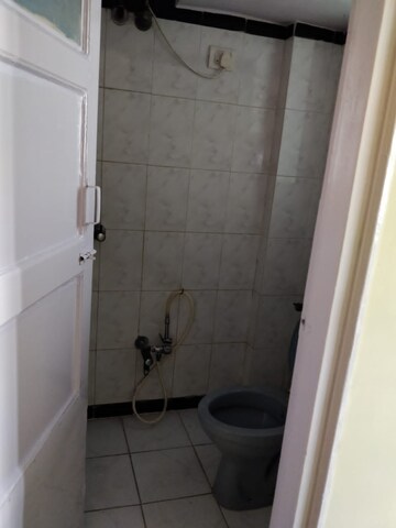 Bathroom in 2 BHK Apartment at Dheeraj Sagar, Malad West – for Rent