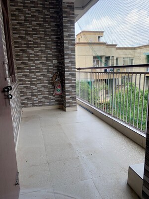 Balcony in 3 BHK Apartment at Dwarka – for Rent