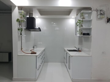 Kitchen in 3 BHK Apartment at Vidyut Apartment, Sector 12 Dwarka – for Rent