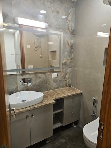 Bathroom in 2 BHK Apartment at Saket – for Rent