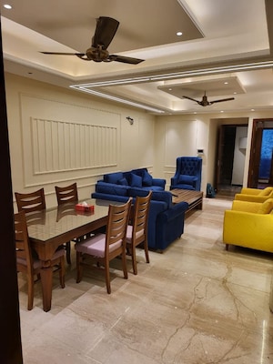Living Room in 2 BHK Apartment at Saket – for Rent