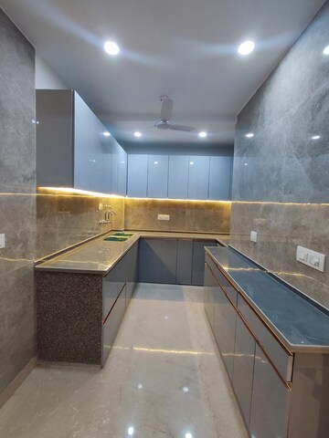 Kitchen in 2 BHK Builder Floor at Malviya Nagar – for Rent