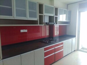 Kitchen in 3 BHK Apartment at K Raheja Vivarea Mumbai, Mahalaxmi – for Rent
