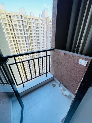 Balcony in 2 BHK Apartment at Runwal Gardens Phase I, Dombivli East – for Rent