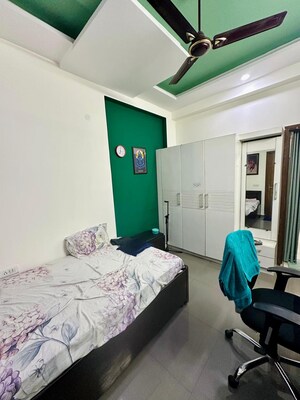 Bedroom in 2 BHK Apartment at Shyam Bankey Bihari Sharnam, Raj Nagar Extension – for Rent