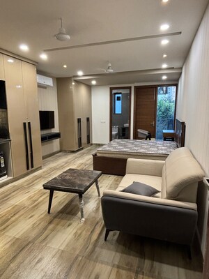 Bedroom in Studio Builder Floor at Sector 45 – for Rent