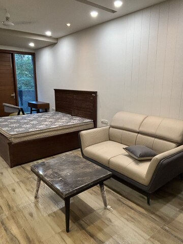 Living Room in Studio Builder Floor at Sector 45 – for Rent