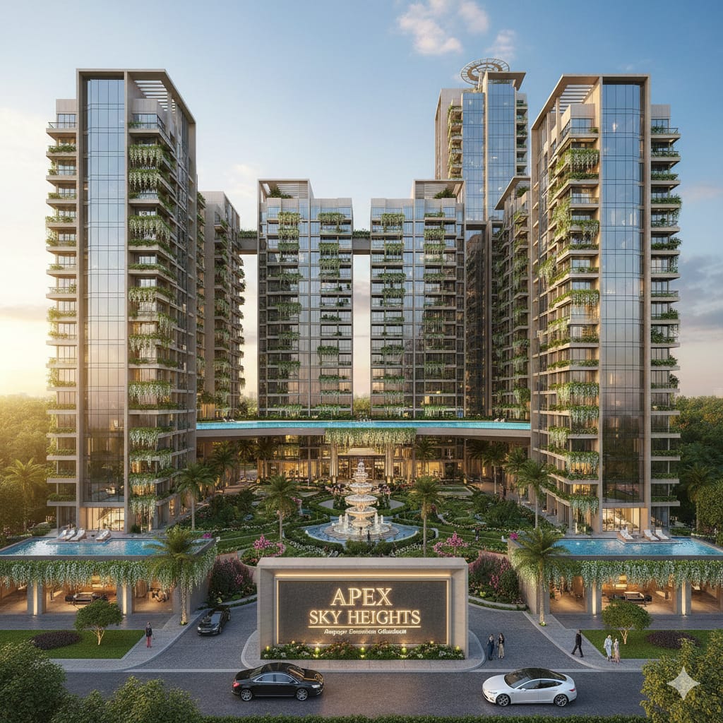 3.5 BHK Apartment For Sale in Morta