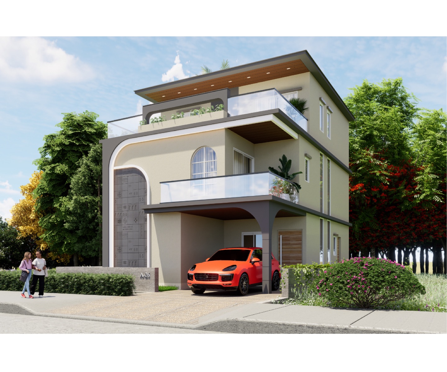 4 BHK Villa For Sale in Oorjita Golden Leaf