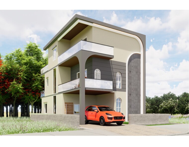 Exterior View, oorjita-golden-leaf 4 Bedroom 3000 Sq.Ft. Villa In Gundlapochampalli Hyderabad 9636665