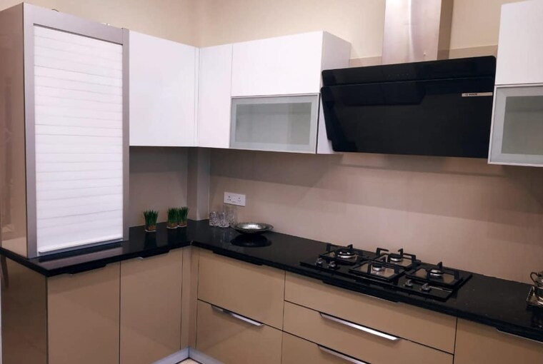 Kitchen, international airport road 2 Bedroom 900 Sq.Ft. Apartment In International Airport Road Zirakpur 9636777