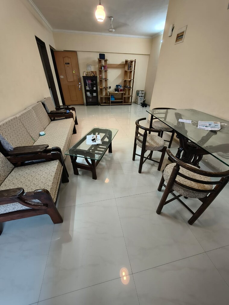 Living Room, concrete-sai-swar 2 Bedroom 1000 Sq.Ft. Apartment In Kharghar Navi Mumbai 9636809