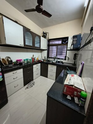Kitchen in 2 BHK Apartment at Concrete Sai Swar, Kharghar – for Rent