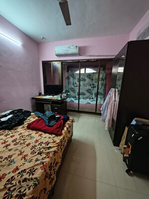 Bedroom in 2 BHK Apartment at Concrete Sai Swar, Kharghar – for Rent