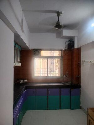 Kitchen in 1 BHK Apartment at Krishna Greenland Park Vastu Federation, Ghodbunder Road – for Rent