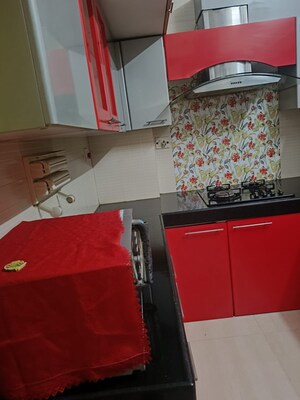 Kitchen in 3 BHK Apartment at Prakruti CHS Ltd, Kharghar – for Rent