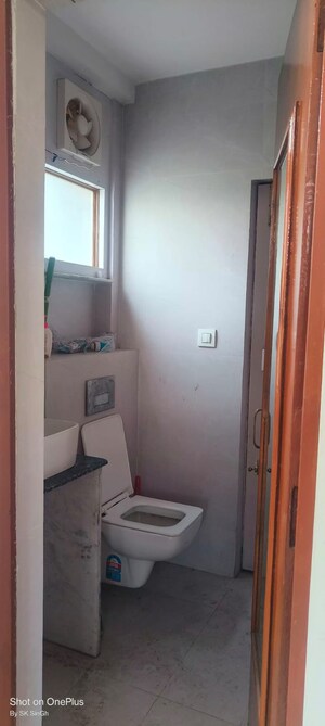 Bathroom in 3 BHK Apartment at Sector 10 Dwarka – for Rent