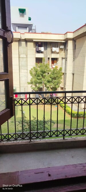 Balcony in 3 BHK Apartment at Sector 10 Dwarka – for Rent