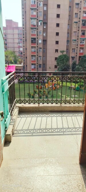 Balcony in 3 BHK Apartment at Sector 10 Dwarka – for Rent