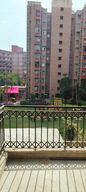 Balcony in 3 BHK Apartment at Sector 10 Dwarka – for Rent