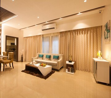 Living Room in 2 BHK Apartment at Ruparel Urbana, Kurla – for Sale