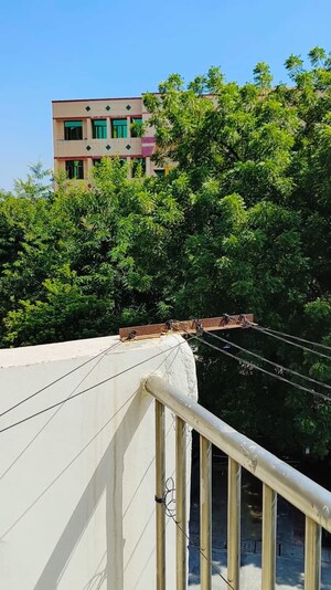 Balcony in 3.5 BHK Apartment at Sector 4 Dwarka – for Rent