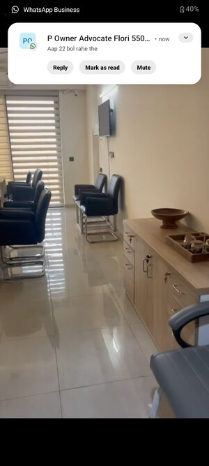 Team Area in Studio Apartment at Omaxe Hazratganj, Gomti Nagar – for Rent