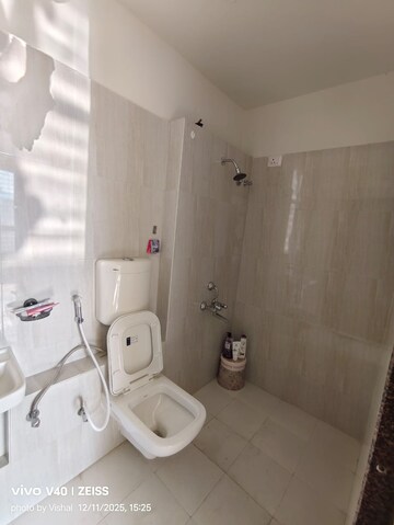 Bathroom in 1 BHK Apartment at Puranik Tokyo Bay Phase 2A, Kasarvadavali – for Rent