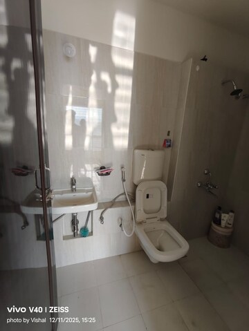 Bathroom in 1 BHK Apartment at Puranik Tokyo Bay Phase 2A, Kasarvadavali – for Rent
