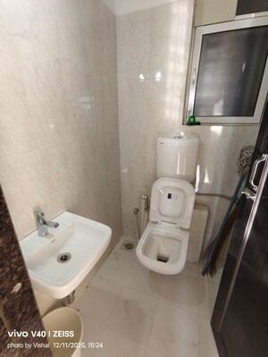Bathroom in 1 BHK Apartment at Puranik Tokyo Bay Phase 2A, Kasarvadavali – for Rent