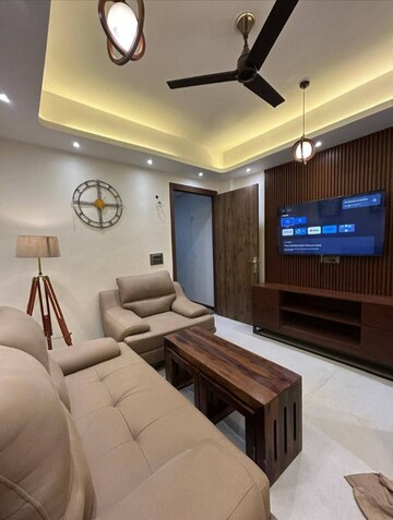 Living Room in 1 BHK Builder Floor at Saket – for Rent