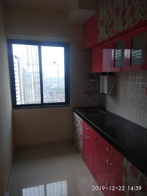 Kitchen in 1 BHK Apartment at Sanghvi Evana, Worli – for Rent