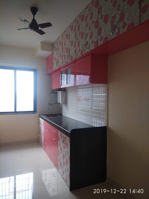 Kitchen in 1 BHK Apartment at Sanghvi Evana, Worli – for Rent