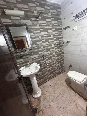 Bathroom in 2 BHK Apartment at Kalkaji – for Rent
