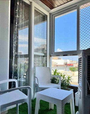 Balcony in 4 BHK Apartment at C-Scheme – for Sale