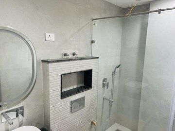 Bathroom in 4 BHK Builder Floor at Palam Vihar – for Rent