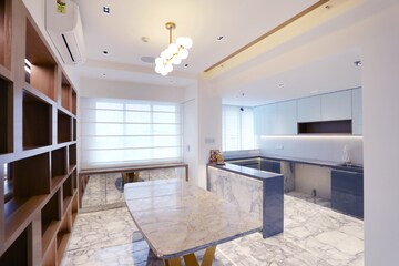 Kitchen in 4 BHK Apartment at Joy Legend, Khar West – for Sale