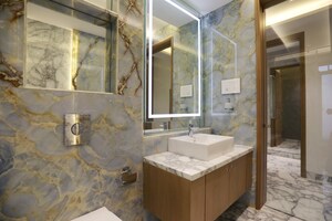 Attached Bathroom in 4 BHK Apartment at Joy Legend, Khar West – for Sale